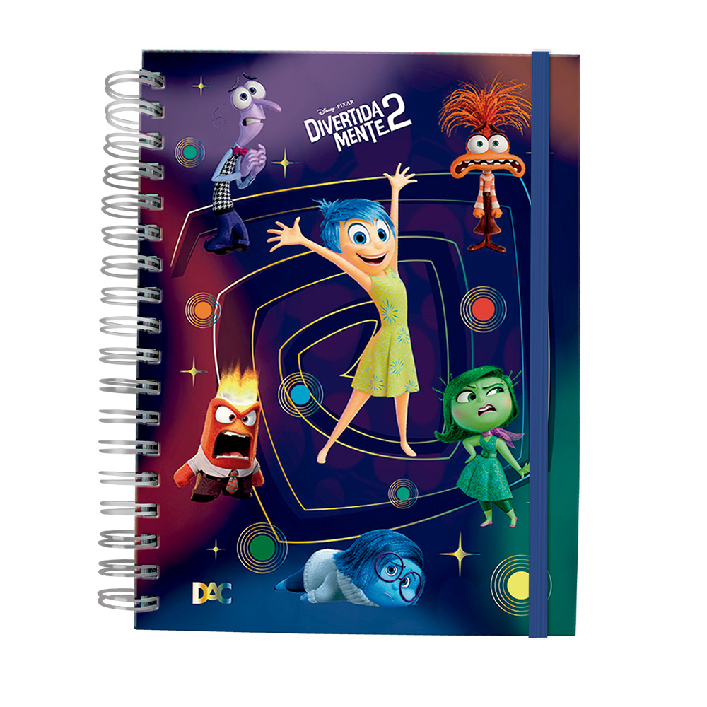 Mini Caderno Smart Divertida Mente 2  Com...
