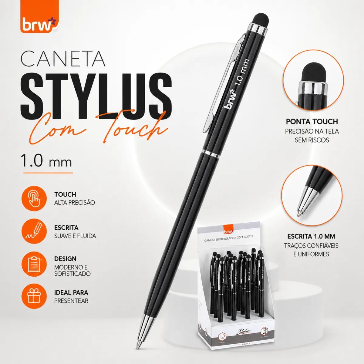 Caneta Stylus com Touch BRW