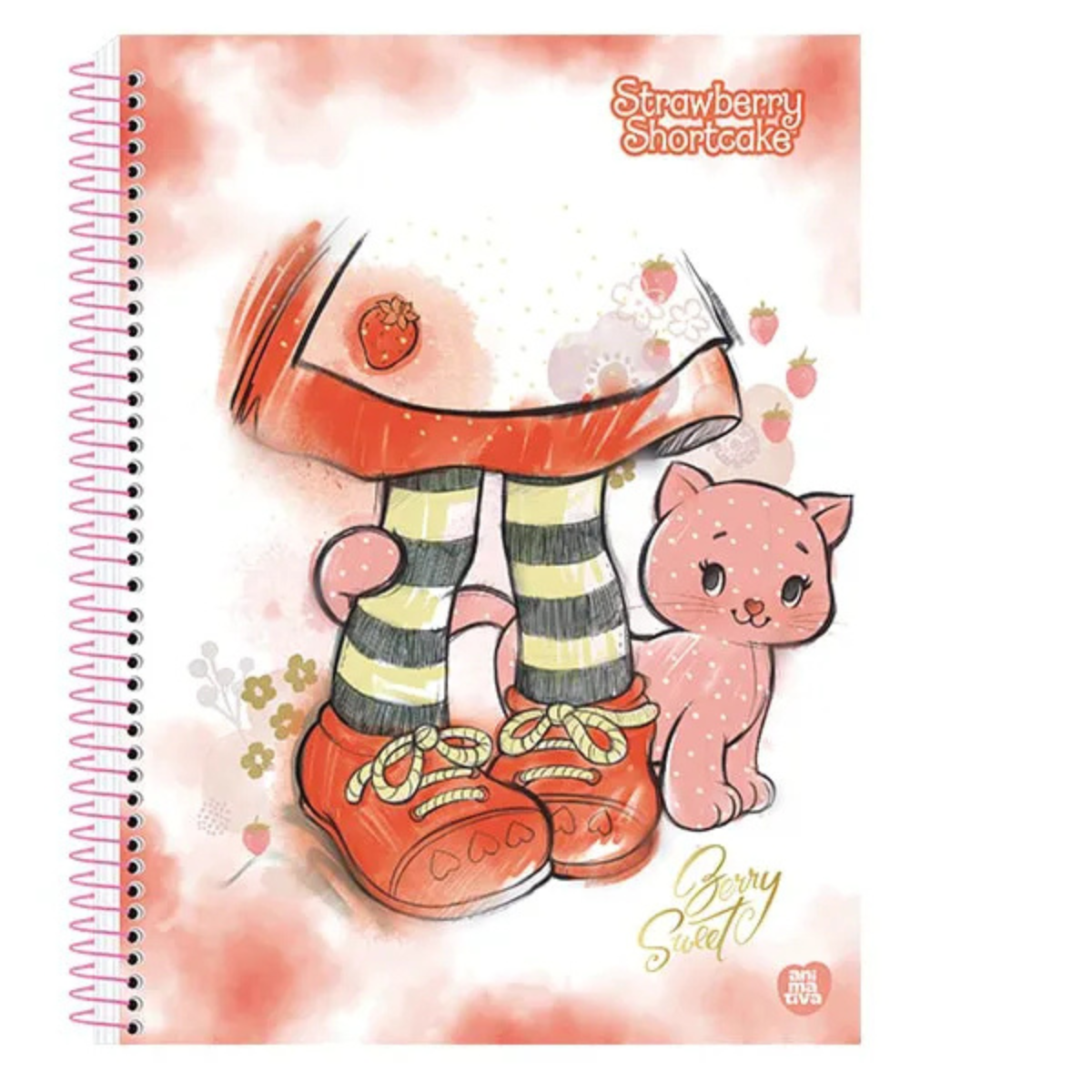 Caderno Moranguinho Colegial 1M Cheiro Mo...