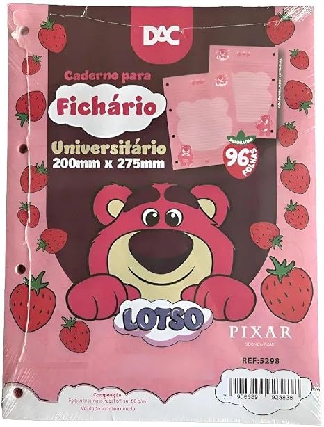DAC - Refil de Folhas para Fichário Unive...