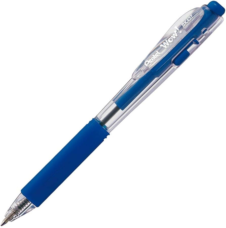 Pentel Caneta Esferográfica Wow 0.7mm Az ...