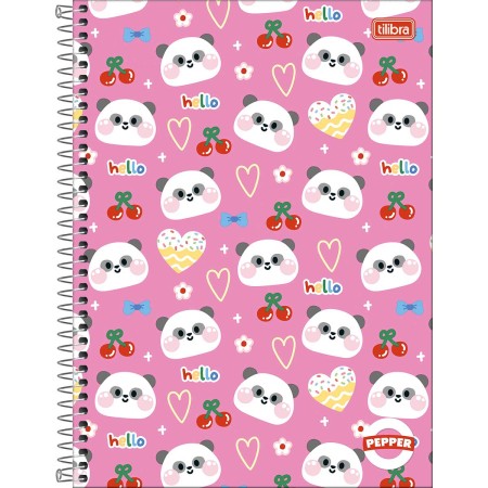Caderno espiral capa dura universitário  ...
