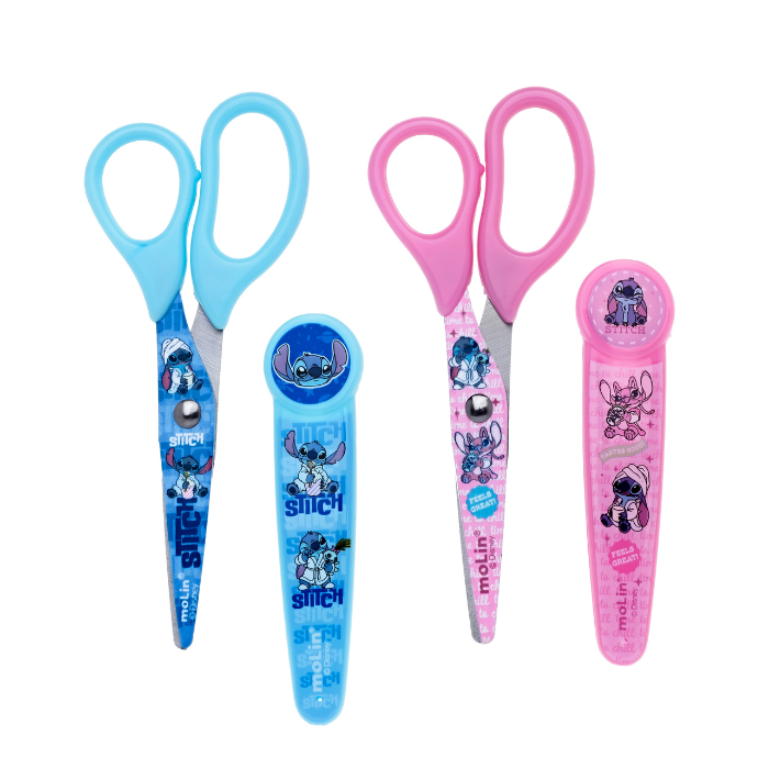 Tesoura Escolar Molin Stitch