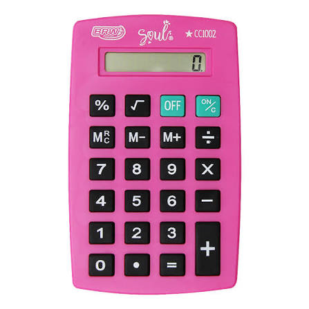 Calculadora Pequena BRW 8 Dígitos CC1002 ...