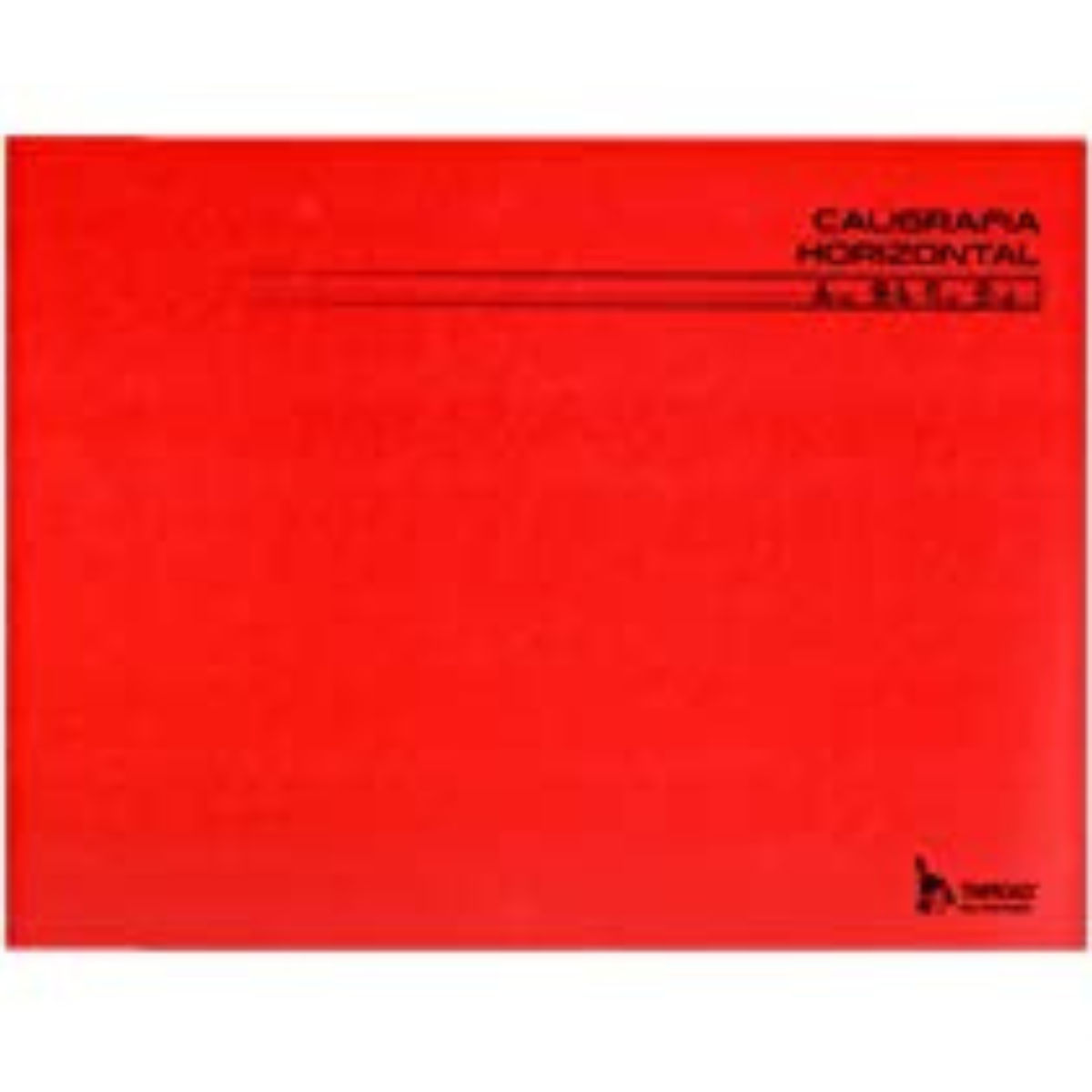 Caderno  Caligrafia Horizontal Pedagogico...