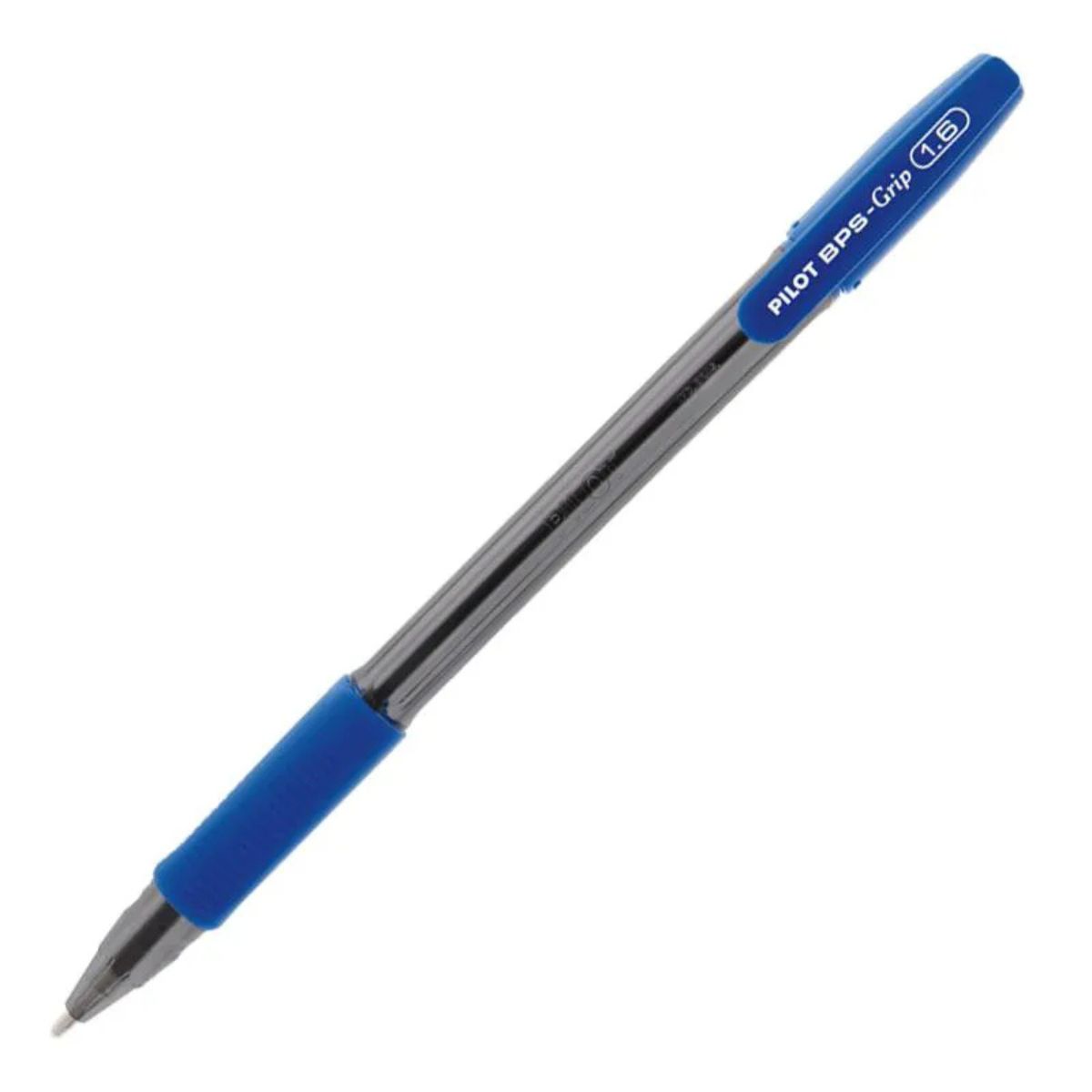 Caneta esferografica BPS grip 1.6 azul - ...