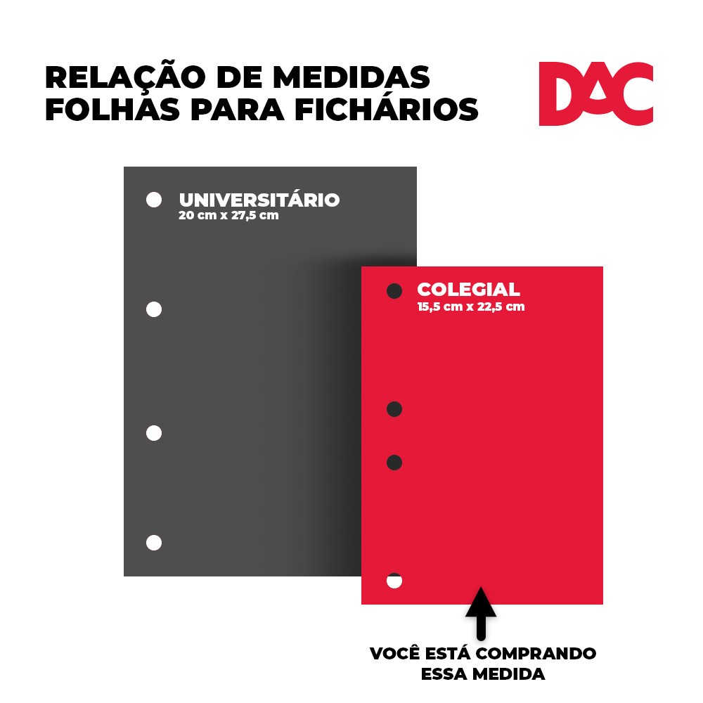 Bloco refil caderno argolado colegial 96 ...