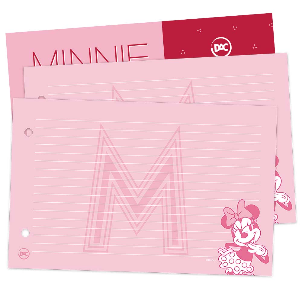 Refil de Folhas Para Caderno Fichario Hor...