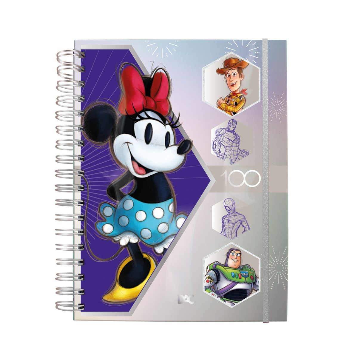 Mini  Caderno Smart Com 80 Folhas Destaca...