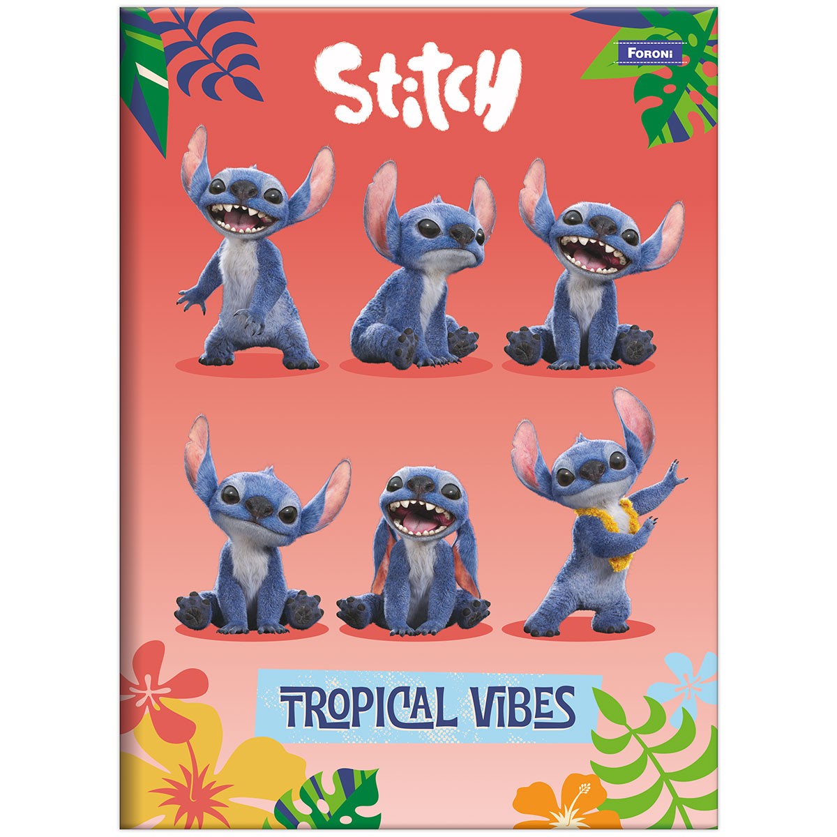Caderno Brochura Pequeno 1/4 Stitch 80 Fo...