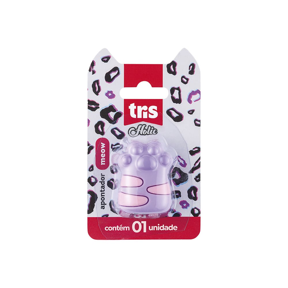 Apontador Formato de Patinha Tris